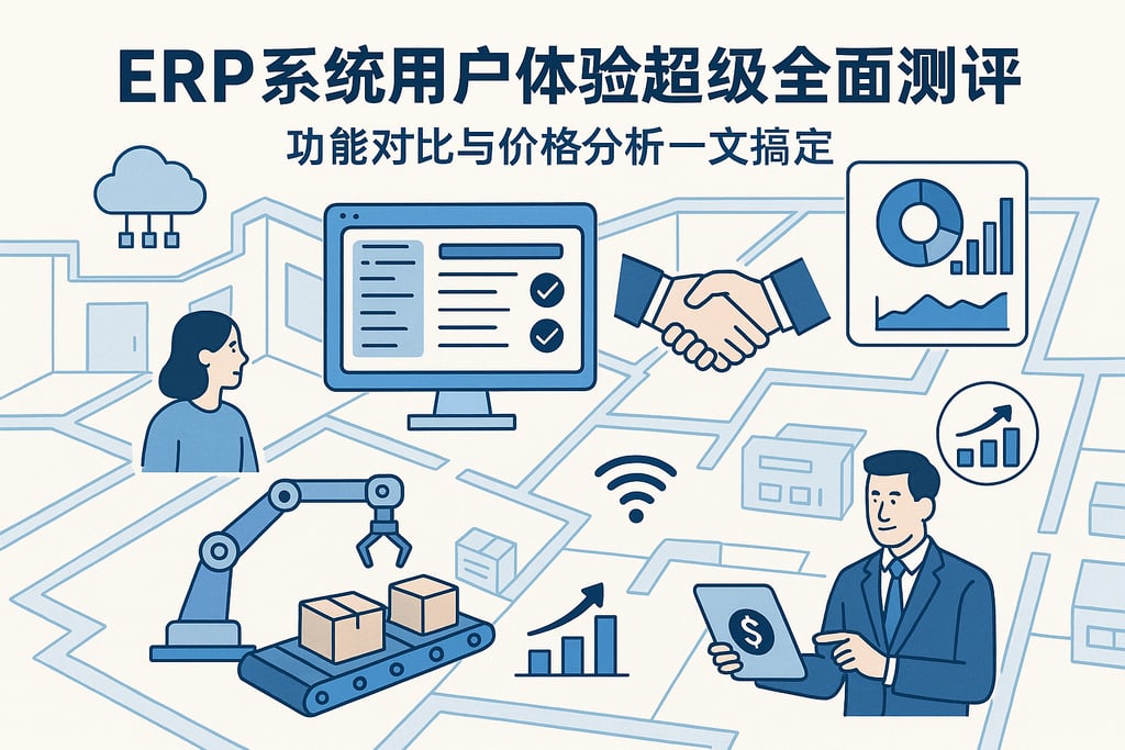 ERP系统用户体验超级全面测评，功能对比与价格分析一文搞定