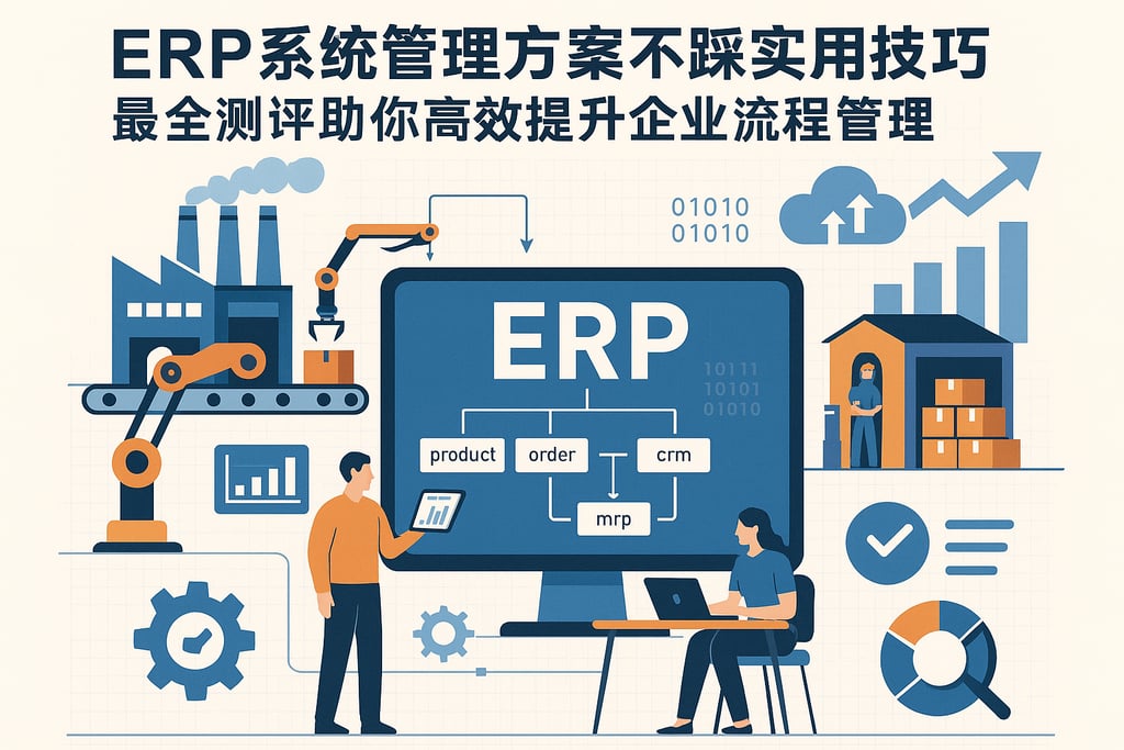 ERP系统管理方案不踩坑实用技巧，最全测评助你高效提升企业流程管理