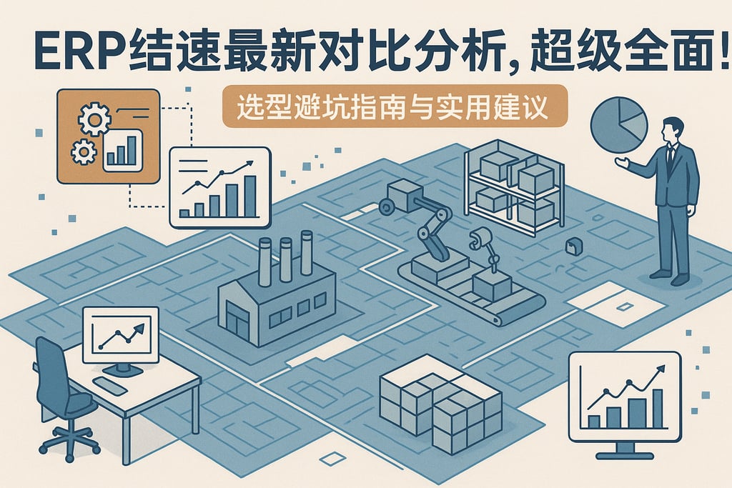 ERP结论最新对比分析，超级全面！选型避坑指南与实用建议
