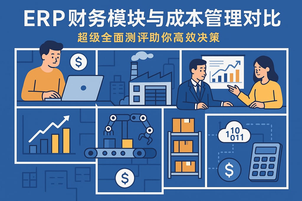 ERP财务模块与成本管理对比，超级全面测评助你高效决策
