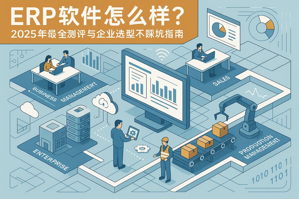 ERP软件怎么样？2025年最全测评与企业选型不踩坑指南