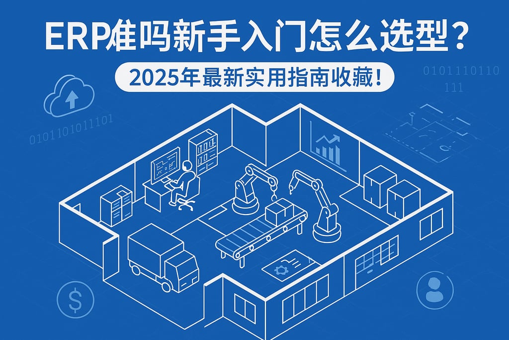 ERP难吗新手入门怎么选型？2025年最新实用指南收藏！