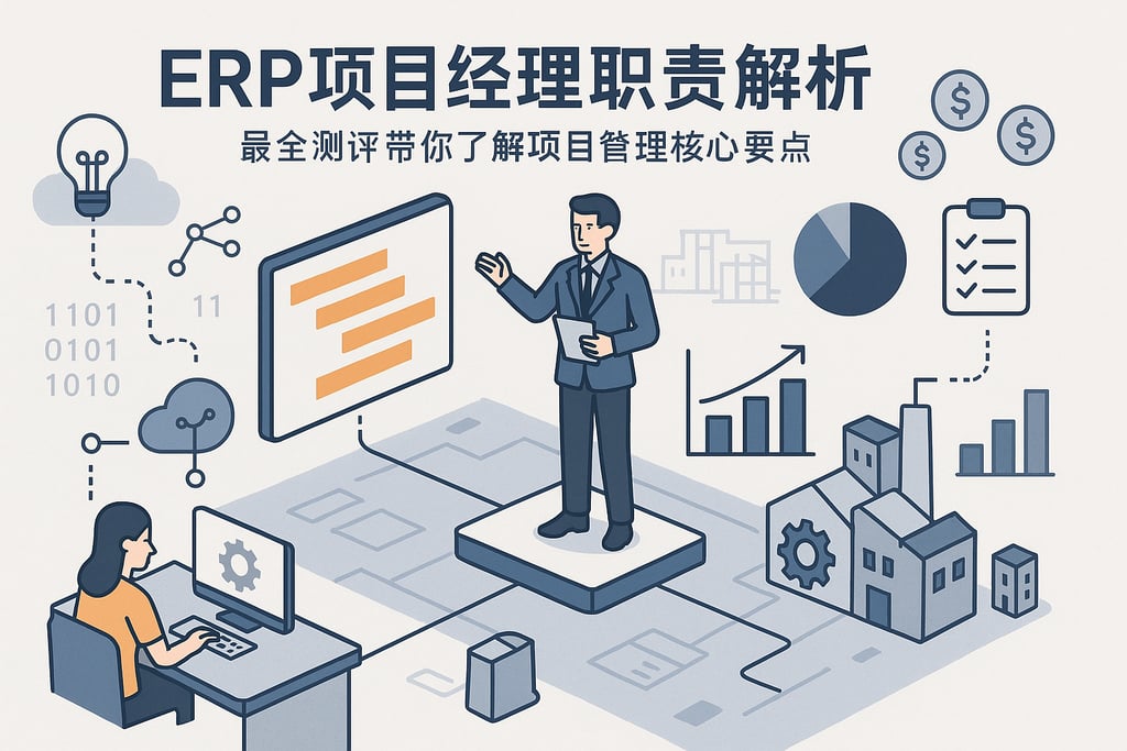 ERP项目经理职责解析，最全测评带你了解项目管理核心要点