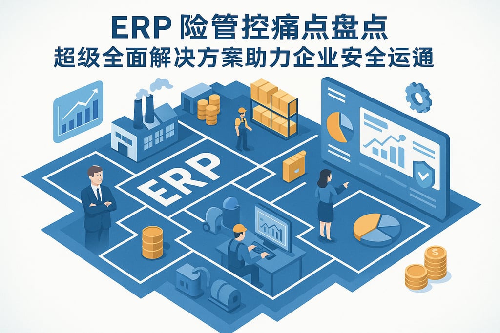 ERP风险管控痛点盘点，超级全面解决方案助力企业安全运营