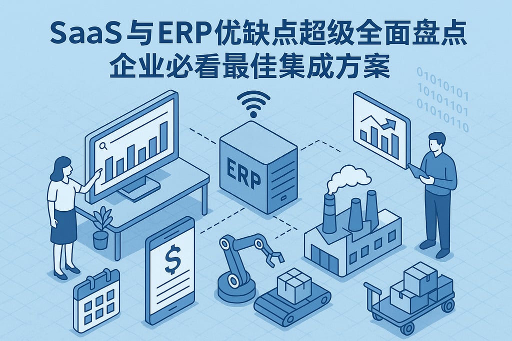 SaaS与ERP优缺点超级全面盘点，企业必看最佳集成方案