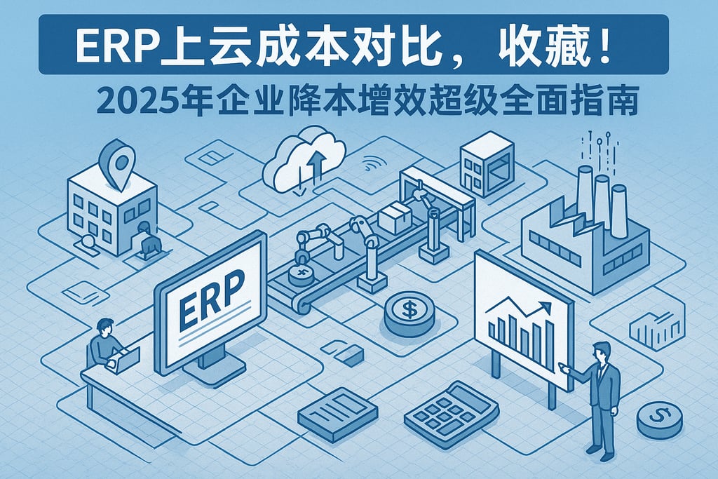 erp上云成本对比，收藏！2025年企业降本增效超级全面指南