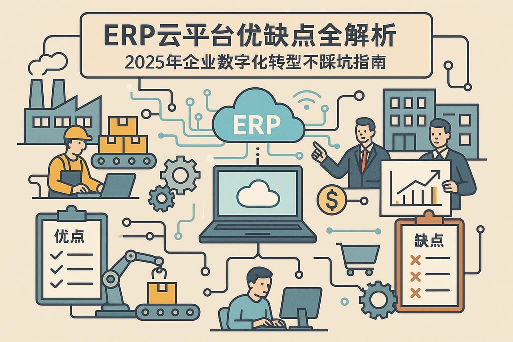 erp云平台优缺点全解析，2025年企业数字化转型不踩坑指南