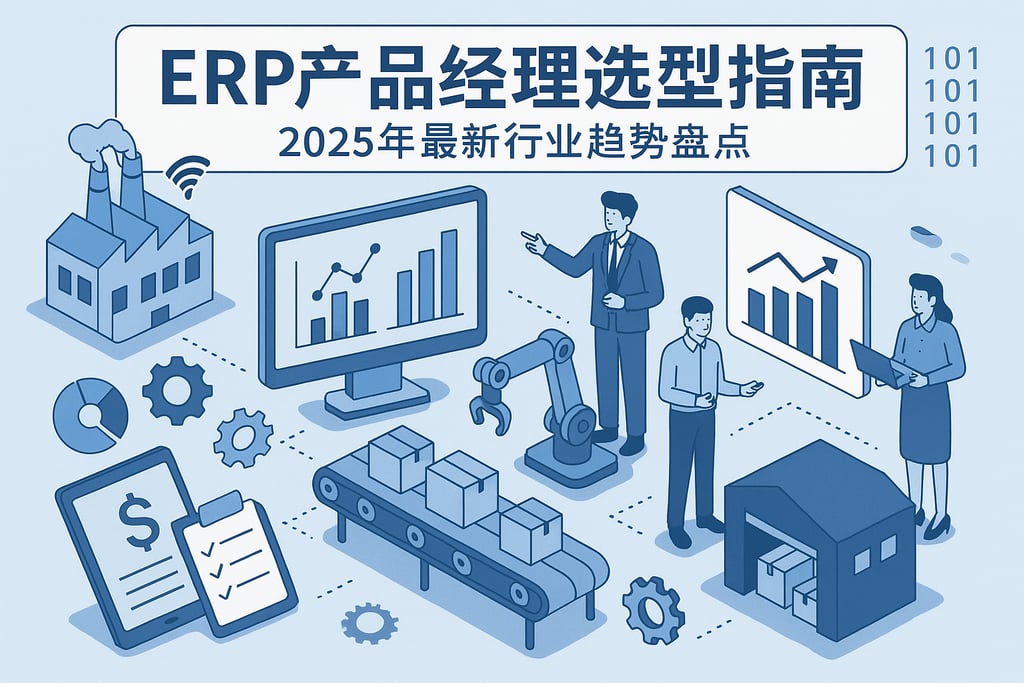erp产品经理选型指南，2025年最新行业趋势盘点