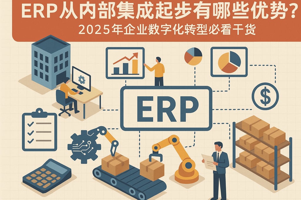 erp从内部集成起步有哪些优势？2025年企业数字化转型必看干货