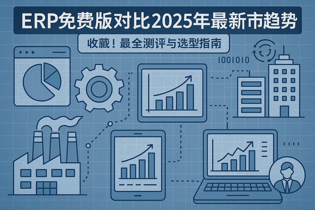 erp免费版对比2025年最新市场趋势，收藏！最全测评与选型指南