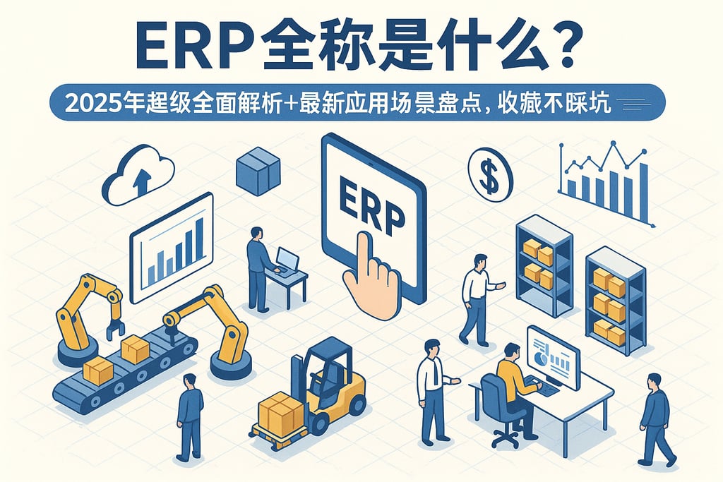 erp全称是什么？2025年超级全面解析＋最新应用场景盘点，收藏不踩坑