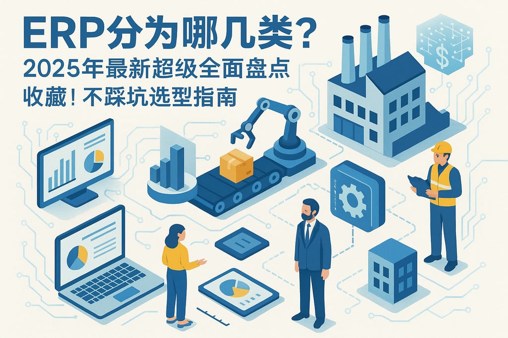 erp分为哪几类？2025年最新超级全面盘点，收藏！不踩坑选型指南
