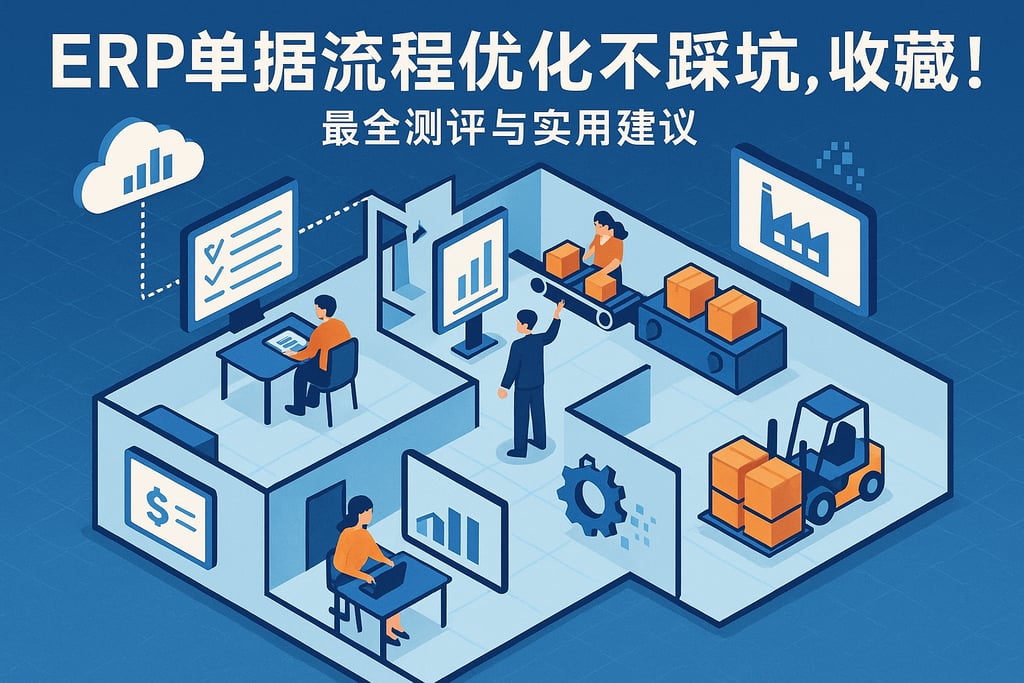 erp单据流程优化不踩坑，收藏！最全测评与实用建议