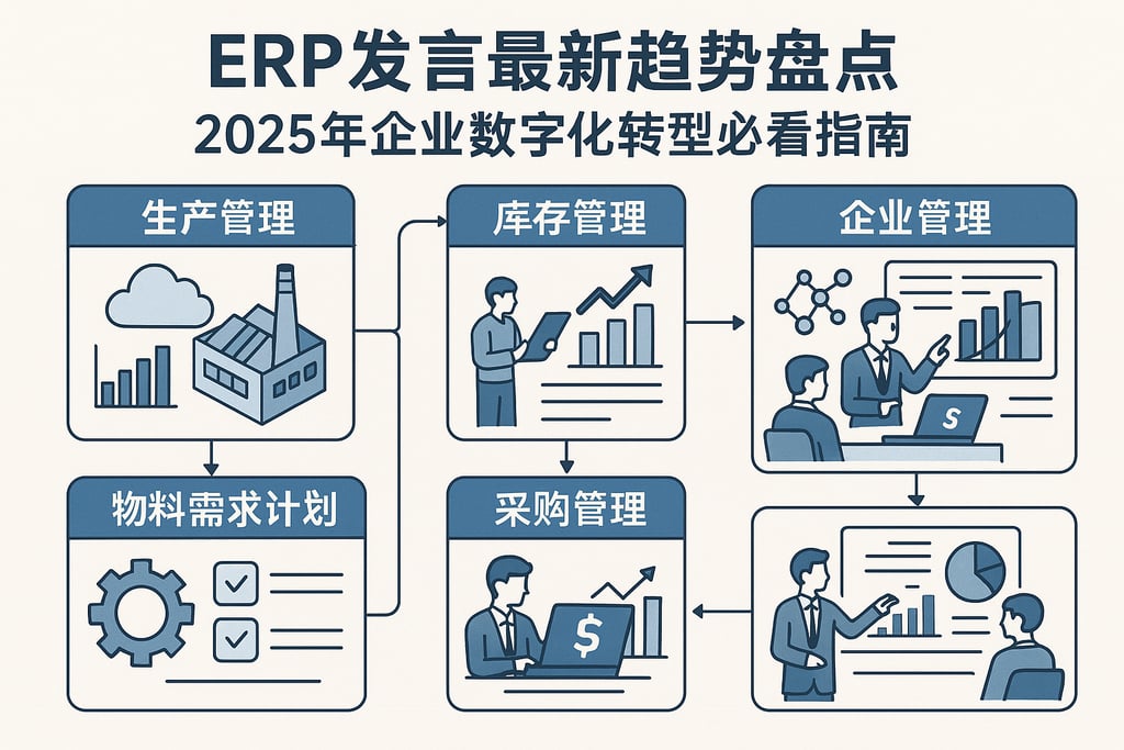 erp发言最新趋势盘点，2025年企业数字化转型必看指南
