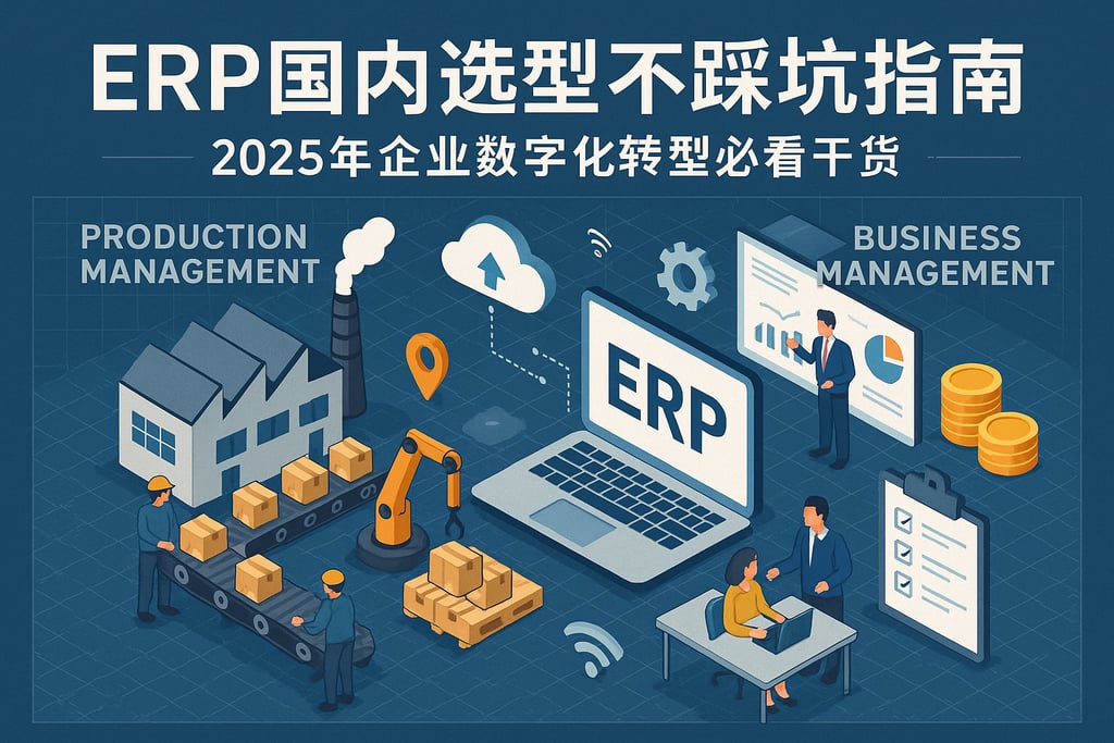erp国内选型不踩坑指南，2025年企业数字化转型必看干货