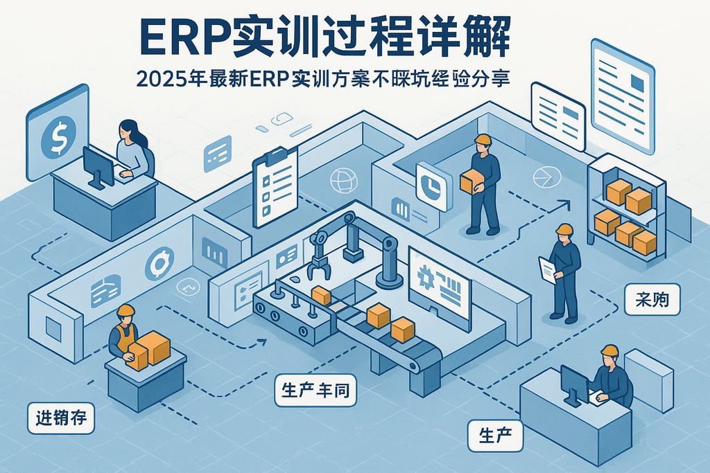 erp实训过程详解，2025年最新erp实训方案不踩坑经验分享