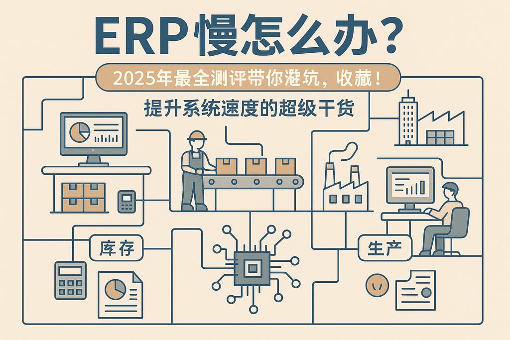 erp慢怎么办？2025年最全测评带你避坑，收藏！提升系统速度的超级干货