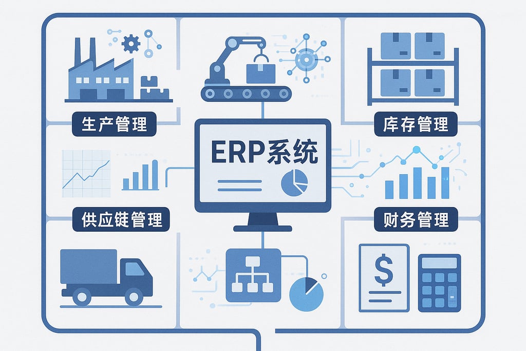 erp指的是什么？2025年最新概念解析，收藏！一文读懂ERP系统核心功能