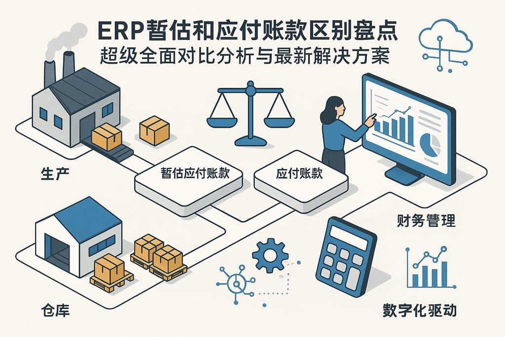 erp暂估和应付账款区别盘点，超级全面对比分析与最新解决方案