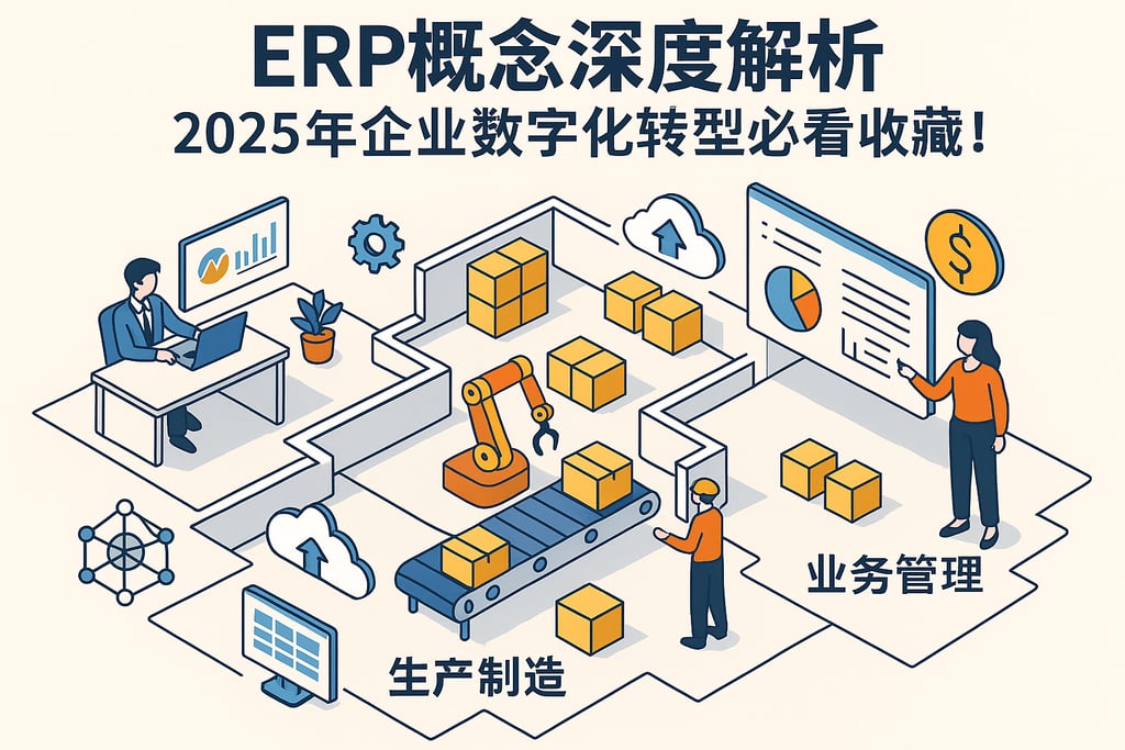 erp概念深度解析，2025年企业数字化转型必看收藏！