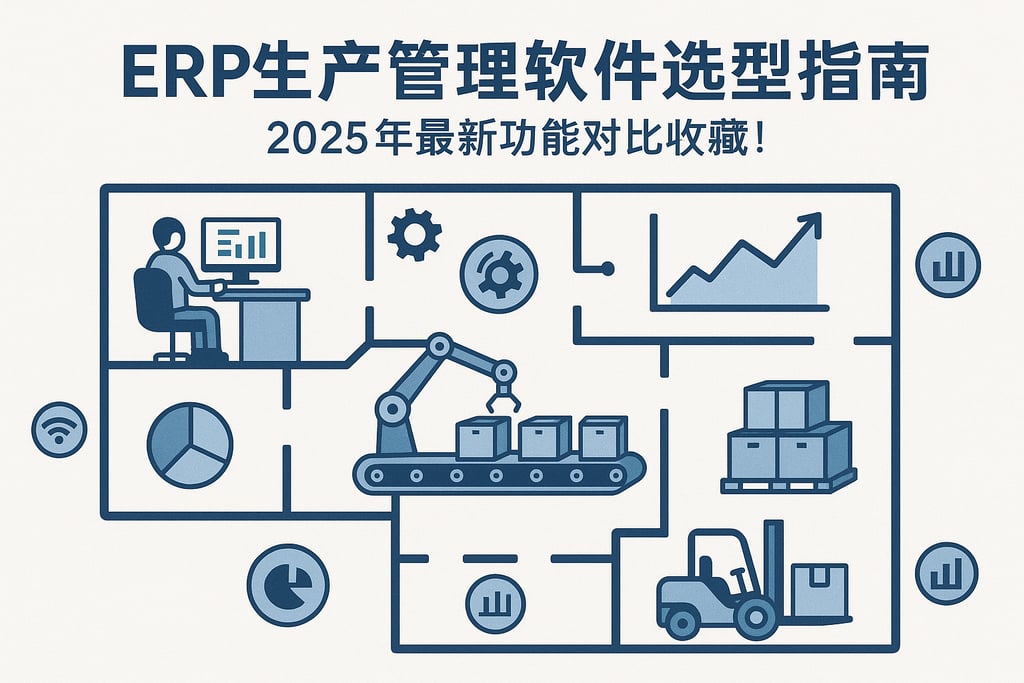 erp生产管理软件选型避坑指南，2025年最新功能对比收藏！