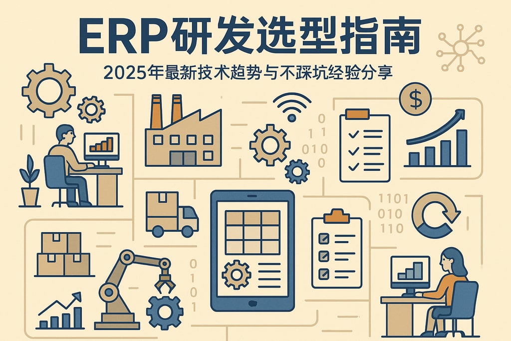 erp研发选型指南，2025年最新技术趋势与不踩坑经验分享