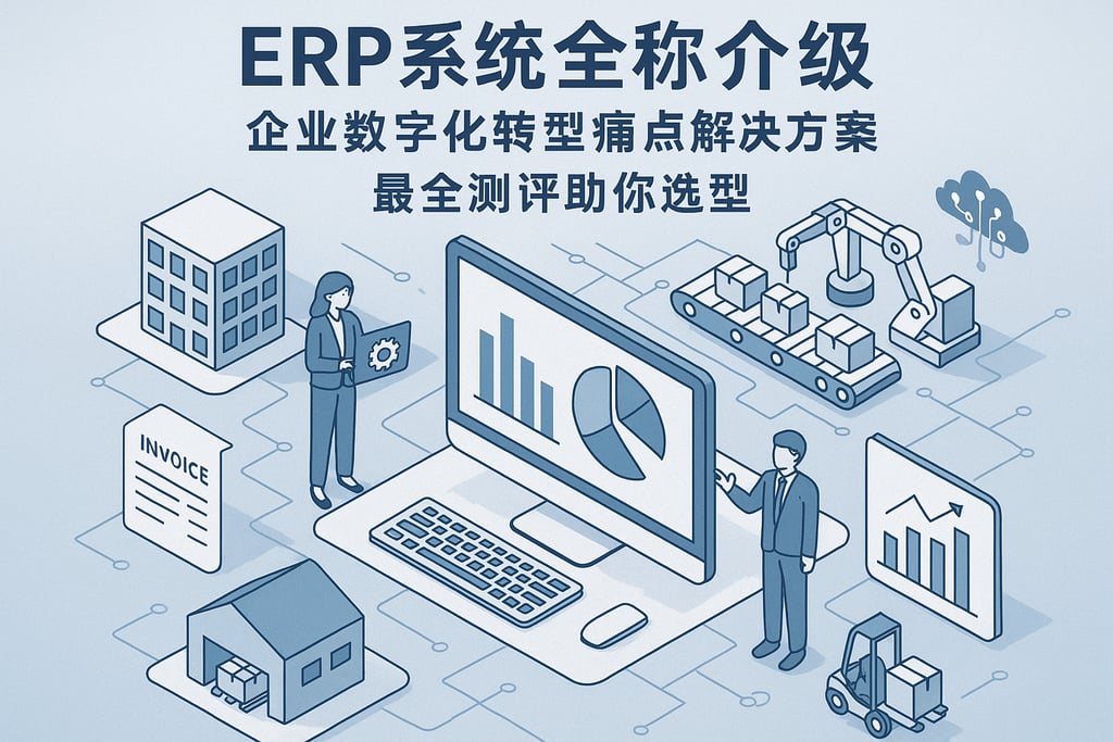 erp系统全称介绍＋企业数字化转型痛点解决方案，最全测评助你选型