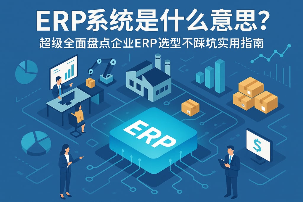 erp系统是什么意思？超级全面盘点企业ERP选型不踩坑实用指南