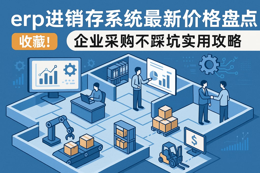erp进销存系统最新价格盘点，收藏！企业采购不踩坑实用攻略