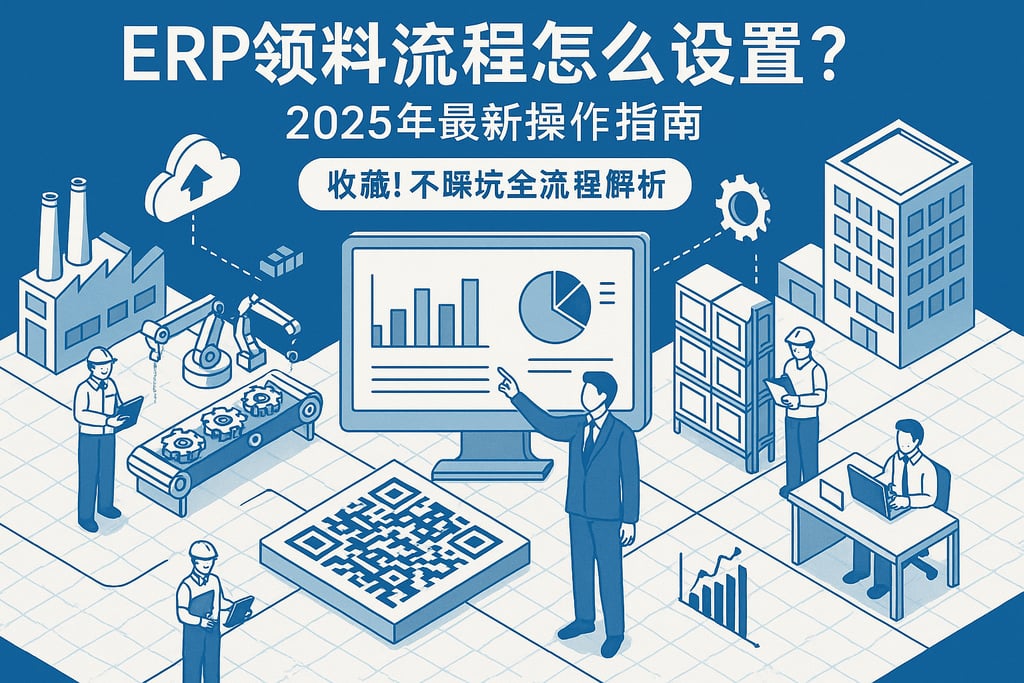 erp领料流程怎么设置？2025年最新操作指南，收藏！不踩坑全流程解析