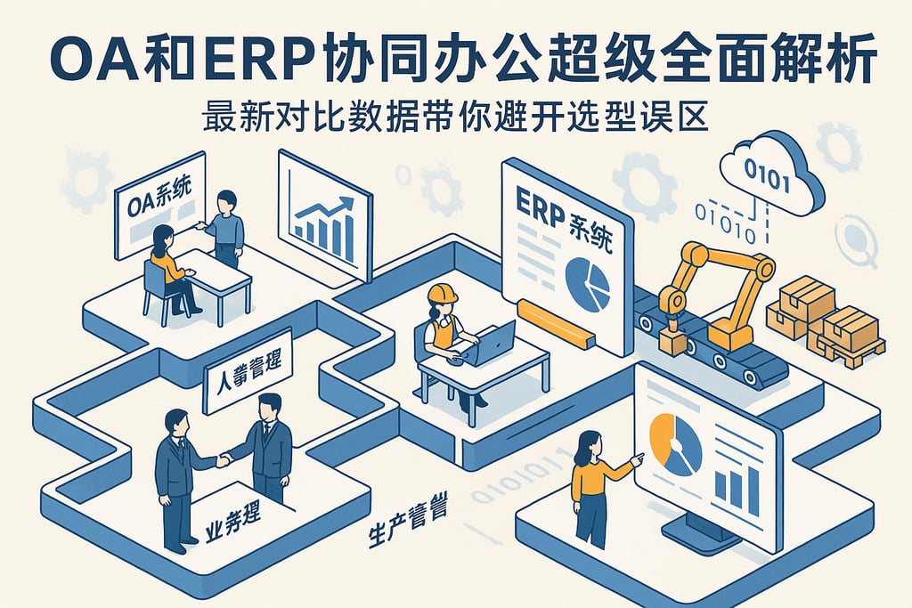 oa和erp协同办公超级全面解析，最新对比数据带你避开选型误区