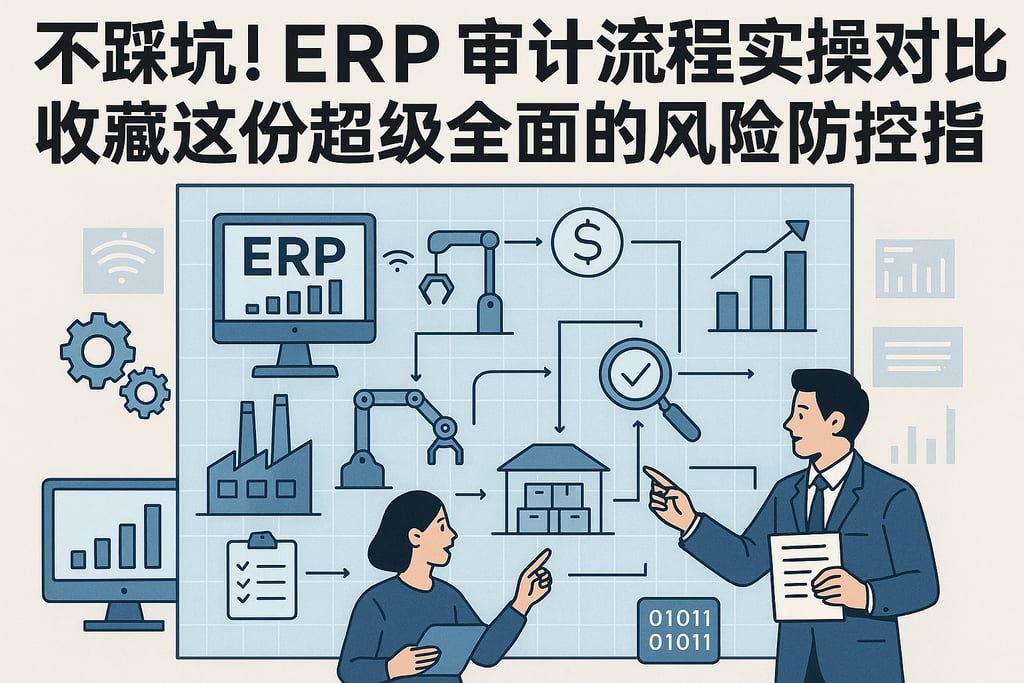 不踩坑！ERP审计流程实操对比，收藏这份超级全面的风险防控指南