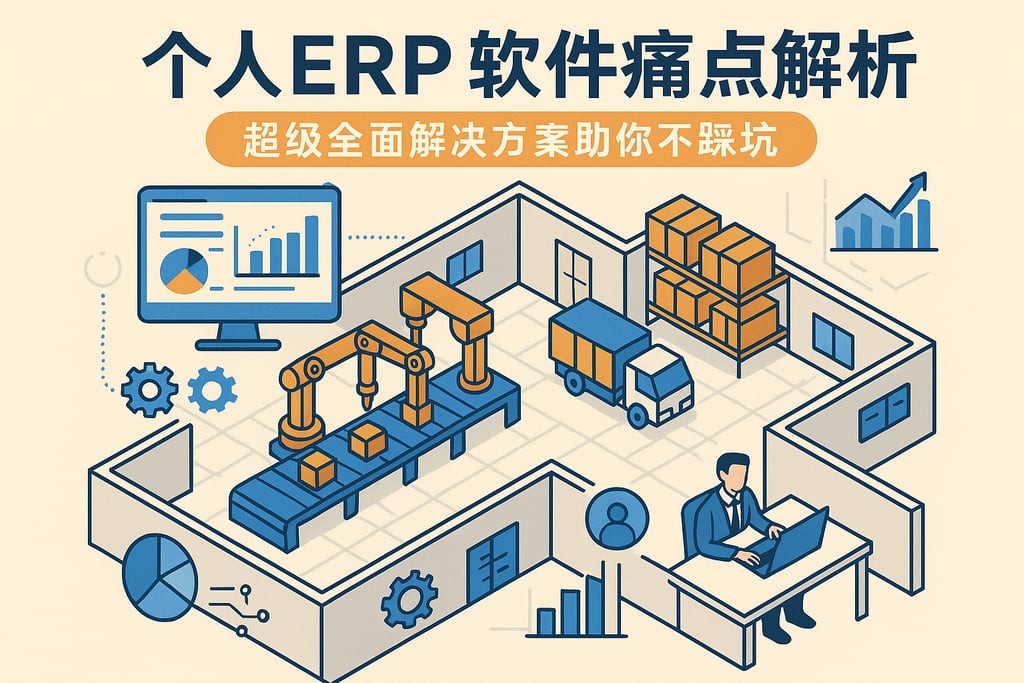 个人erp软件痛点解析，超级全面解决方案助你不踩坑