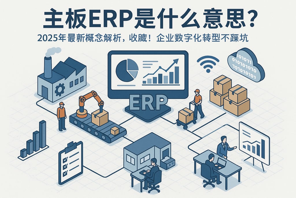 主板erp是什么意思？2025年最新概念解析，收藏！企业数字化转型不踩坑