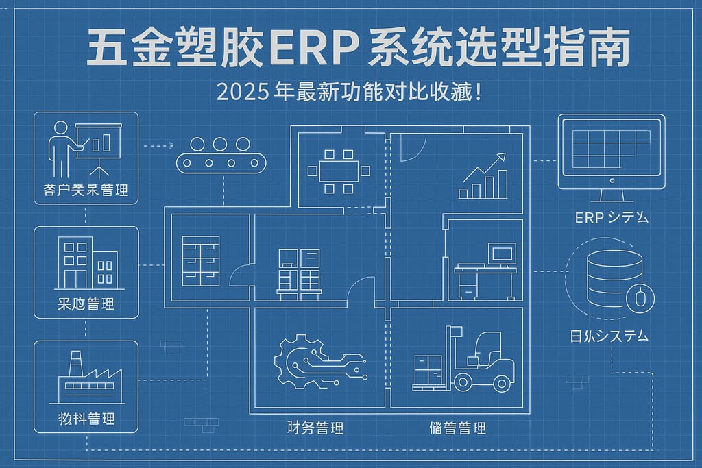 五金塑胶erp系统选型指南，2025年最新功能对比收藏！