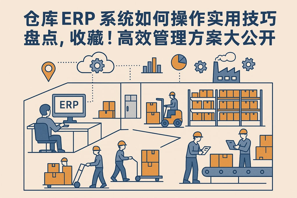 仓库erp系统如何操作实用技巧盘点，收藏！高效管理方案大公开