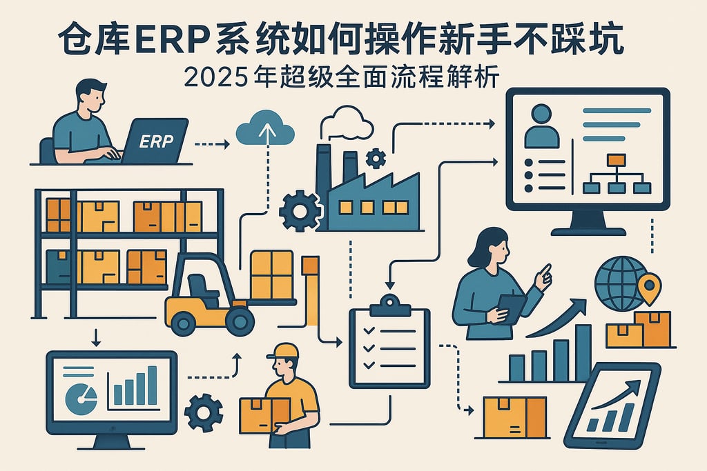 仓库erp系统如何操作新手不踩坑，2025年超级全面流程解析