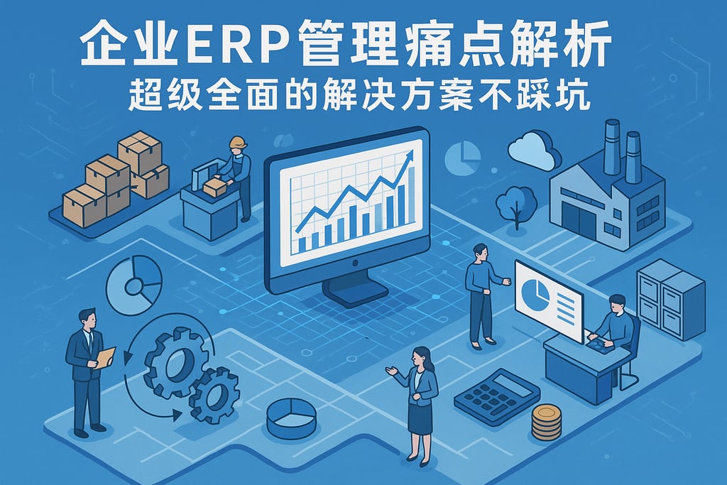 企业ERP管理痛点解析，超级全面的解决方案不踩坑