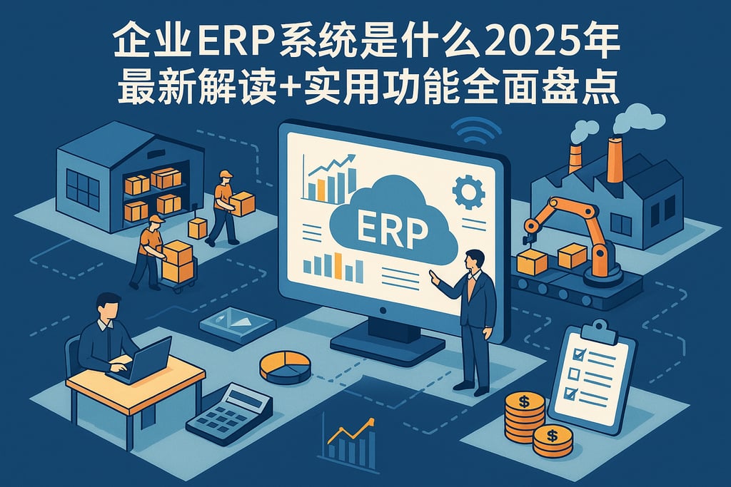 企业erp系统是什么？2025年最新解读+实用功能全面盘点