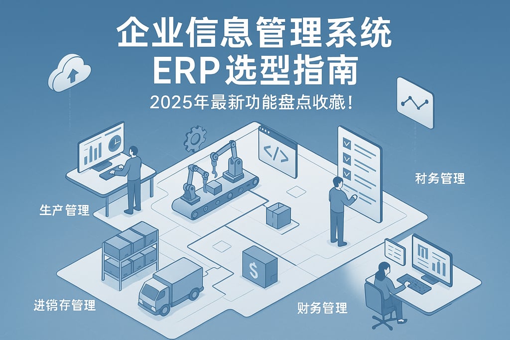 企业信息管理系统ERP选型指南，2025年最新功能盘点收藏！