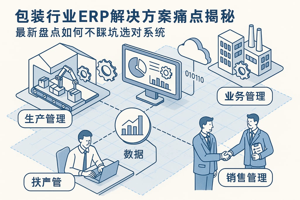 包装行业erp解决方案痛点揭秘，最新盘点如何不踩坑选对系统