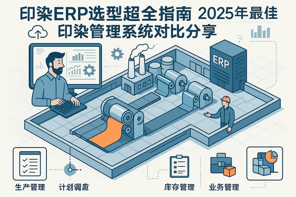印染erp选型超全指南，2025年最佳印染管理系统对比分享