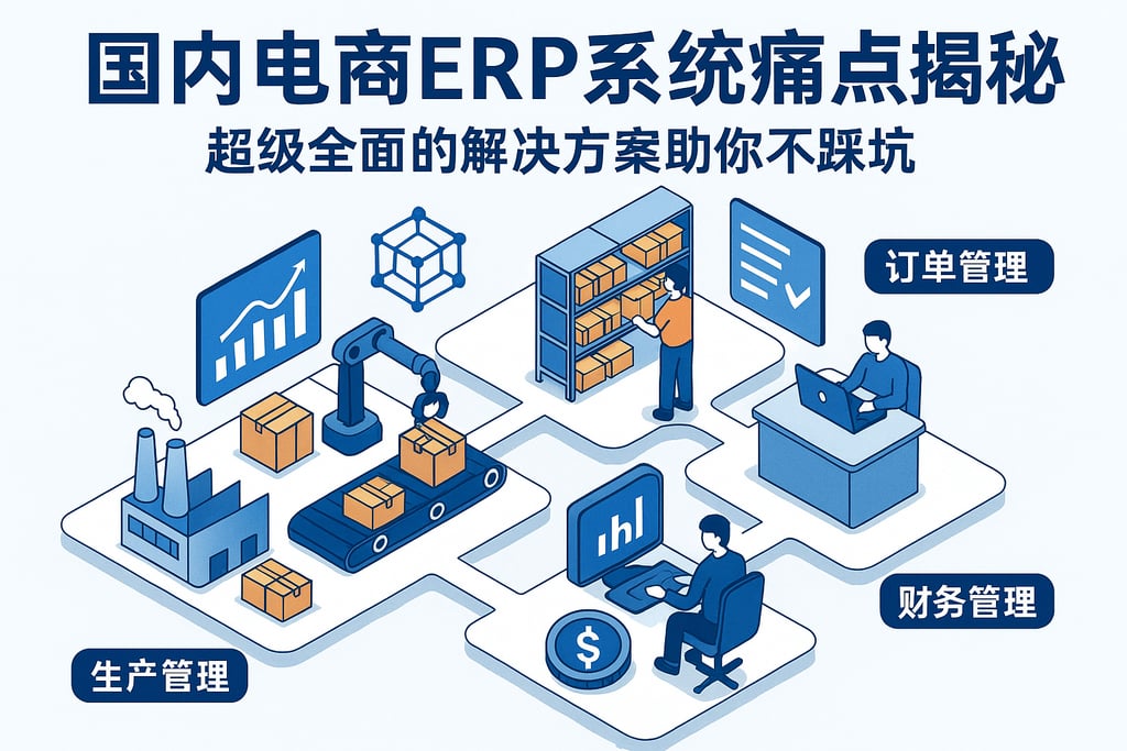 国内电商ERP系统痛点揭秘，超级全面的解决方案助你不踩坑