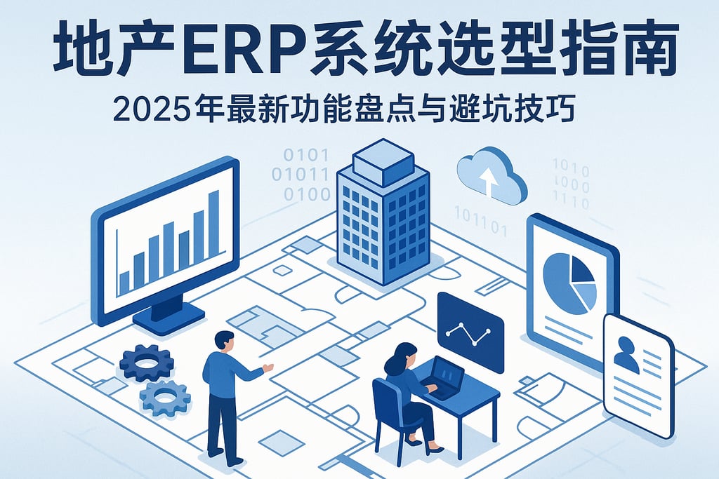 地产ERP系统选型指南，2025年最新功能盘点与避坑技巧