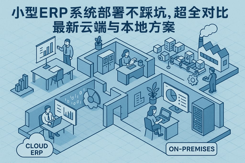小型ERP系统部署不踩坑，超全对比最新云端与本地方案