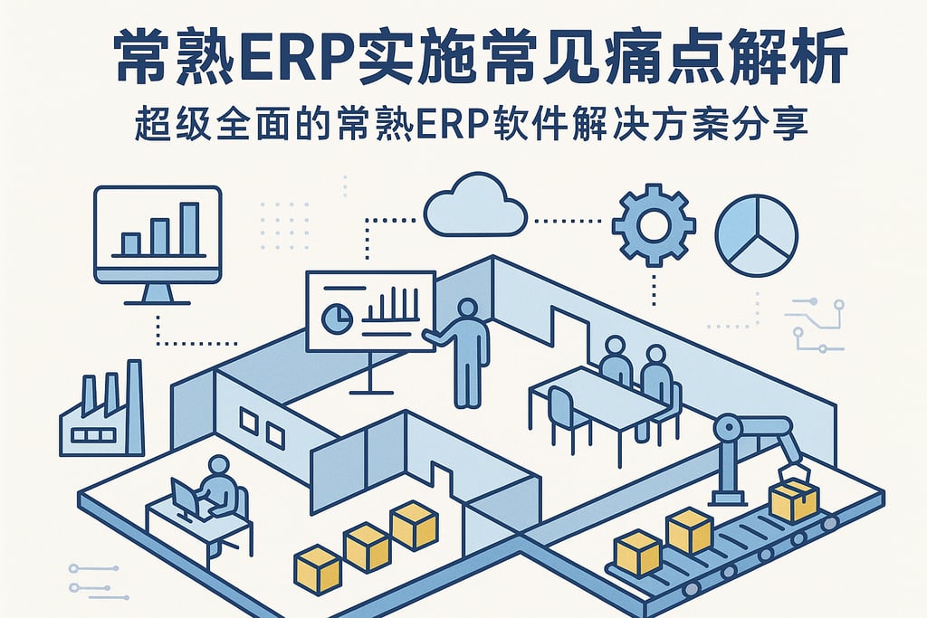常熟erp实施常见痛点解析，超级全面的常熟erp软件解决方案分享