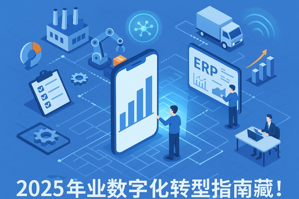 手机erp系统选型不踩坑，2025年企业数字化转型指南收藏！