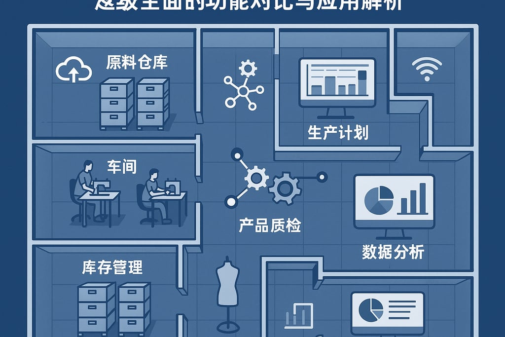 收藏！2025年服装ERP生产管理系统选型指南，超级全面的功能对比与应用解析