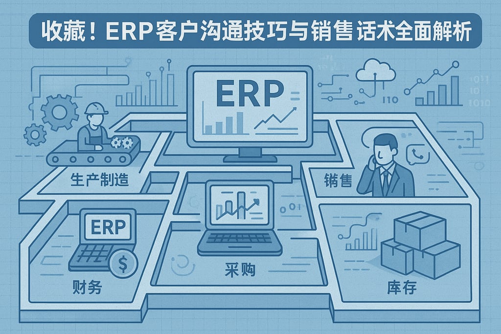 收藏！ERP客户沟通技巧与销售话术超级全面解析