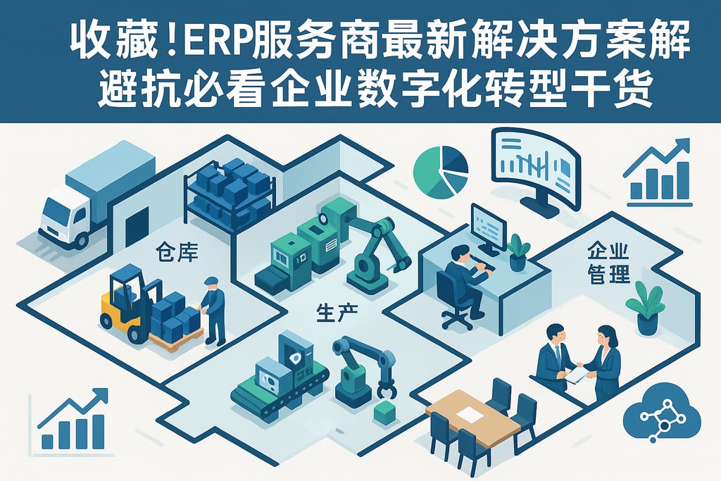 收藏！ERP服务商最新解决方案解析，避坑必看企业数字化转型干货